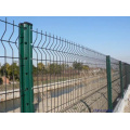 3D Welded Wire Fence Panel powder coated or pvc coated in European style Metal fence